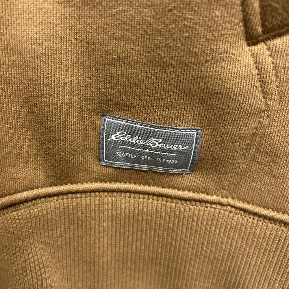 Eddie Bauer Caramel Zip Up Hoodie size Large - Picture 2 of 4